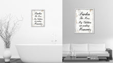 Load image into Gallery viewer, Pardon The Mess My Children Are Making Memories Vintage Saying Gifts Home Decor Wall Art Canvas Print with Custom Picture Frame
