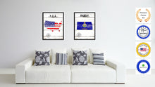 Load image into Gallery viewer, Kansas State Flag Gifts Home Decor Wall Art Canvas Print Picture Frames
