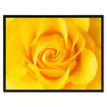 Load image into Gallery viewer, Yellow Rose Flower Framed Canvas Print Home Décor Wall Art