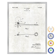 Load image into Gallery viewer, 1928 Golf Tee Old Patent Art Print on Canvas Custom Framed Vintage Home Decor Wall Decoration Great for Gifts