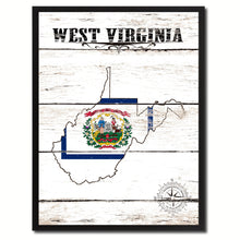 Load image into Gallery viewer, West Virginia State Flag Gifts Home Decor Wall Art Canvas Print Picture Frames