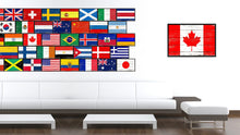 Load image into Gallery viewer, Canada Country National Flag Vintage Canvas Print with Picture Frame Home Decor Wall Art Collection Gift Ideas