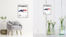 Load image into Gallery viewer, North Carolina Flag Gifts Home Decor Wall Art Canvas Print with Custom Picture Frame