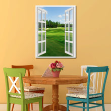 Load image into Gallery viewer, Fleming Island Golf Course Picture French Window Canvas Print with Frame Gifts Home Decor Wall Art Collection