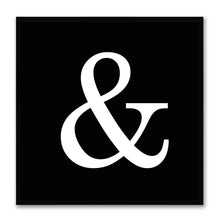 Load image into Gallery viewer, Ampersand Social Media Icon Canvas Print Picture Frame Wall Art Home Decor