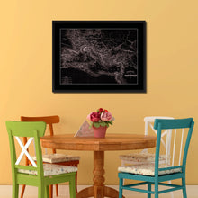 Load image into Gallery viewer, Constantine Empire Vintage Vivid Sepia Map Canvas Print, Picture Frames Home Decor Wall Art Decoration Gifts
