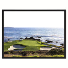 Load image into Gallery viewer, Pebble Beach Golf Course Photo Canvas Print Pictures Frames Home Décor Wall Art Gifts