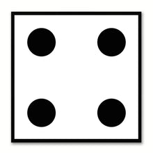 Load image into Gallery viewer, Dice Social Media Icon Canvas Print Picture Frame Wall Art Home Decor