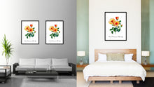Load image into Gallery viewer, Yellow Rose Flower Canvas Print with Picture Frame Floral Home Decor Wall Art Living Room Decoration Gifts