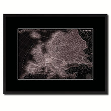 Load image into Gallery viewer, Europe Vintage Vivid Sepia Map Canvas Print, Picture Frames Home Decor Wall Art Decoration Gifts