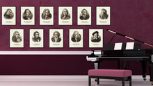 Load image into Gallery viewer, Bach Musician Canvas Print Pictures Frames Music Home Décor Wall Art Gifts