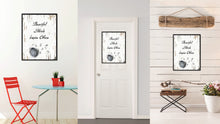 Load image into Gallery viewer, Beautiful Minds Inspirational Sign Gift Print On Canvas Home Décor Wall Art