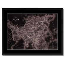 Load image into Gallery viewer, Asia Vintage Vivid Sepia Map Canvas Print, Picture Frames Home Decor Wall Art Decoration Gifts