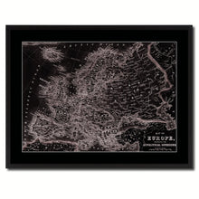 Load image into Gallery viewer, Europe Vintage Vivid Sepia Map Canvas Print, Picture Frames Home Decor Wall Art Decoration Gifts