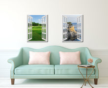 Load image into Gallery viewer, Fleming Island Golf Course Picture French Window Canvas Print with Frame Gifts Home Decor Wall Art Collection