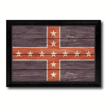 Load image into Gallery viewer, Army of Tennessee Military Flag Texture Canvas Print with Black Picture Frame Gift Ideas Home Decor Wall Art