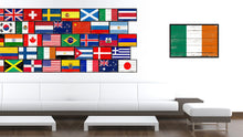 Load image into Gallery viewer, Ireland Country National Flag Vintage Canvas Print with Picture Frame Home Decor Wall Art Collection Gift Ideas