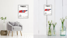 Load image into Gallery viewer, Tennessee Flag Gifts Home Decor Wall Art Canvas Print with Custom Picture Frame