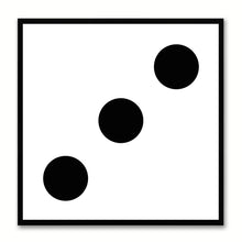 Load image into Gallery viewer, Dice Social Media Icon Canvas Print Picture Frame Wall Art Home Decor