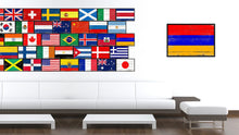 Load image into Gallery viewer, Armenia Country National Flag Vintage Canvas Print with Picture Frame Home Decor Wall Art Collection Gift Ideas