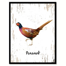 Load image into Gallery viewer, Peasant Bird Canvas Print, Black Picture Frame Gift Ideas Home Decor Wall Art Decoration