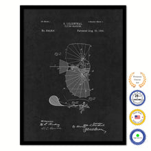 Load image into Gallery viewer, 1895 Flying Machine Vintage Patent Artwork Black Framed Canvas Home Office Decor Great for Pilot Gift
