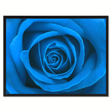 Load image into Gallery viewer, Blue Rose Flower Framed Canvas Print Home Décor Wall Art