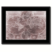 Load image into Gallery viewer, Johann Baptist Homann Vintage Vivid Sepia Map Canvas Print, Picture Frames Home Decor Wall Art Decoration Gifts