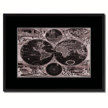 Load image into Gallery viewer, Frederick Ee Wit Vintage Vivid Sepia Map Canvas Print, Picture Frames Home Decor Wall Art Decoration Gifts