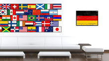 Load image into Gallery viewer, Germany Country National Flag Vintage Canvas Print with Picture Frame Home Decor Wall Art Collection Gift Ideas