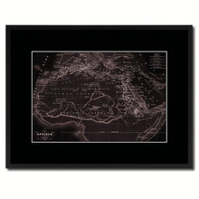 Load image into Gallery viewer, Ancient Africa Vintage Vivid Sepia Map Canvas Print, Picture Frames Home Decor Wall Art Decoration Gifts