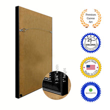 Load image into Gallery viewer, Alabama State Flag Canvas Print with Custom Black Picture Frame Home Decor Wall Art Decoration Gifts