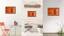 Load image into Gallery viewer, Republic of Venice City Italy Country Flag Vintage Canvas Print with Black Picture Frame Home Decor Wall Art Collectible Decoration Artwork Gifts