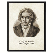 Load image into Gallery viewer, Beethoven Musician Canvas Print Pictures Frames Music Home Décor Wall Art Gifts