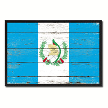 Load image into Gallery viewer, Guatemala Country National Flag Vintage Canvas Print with Picture Frame Home Decor Wall Art Collection Gift Ideas