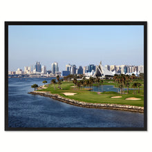 Load image into Gallery viewer, Dubai Creek Golf Course Photo Canvas Print Pictures Frames Home Décor Wall Art Gifts