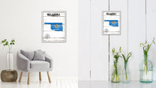 Load image into Gallery viewer, Oklahoma Flag Gifts Home Decor Wall Art Canvas Print with Custom Picture Frame