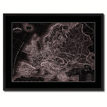 Load image into Gallery viewer, Ancient Europe Vintage Vivid Sepia Map Canvas Print, Picture Frames Home Decor Wall Art Decoration Gifts