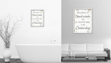 Load image into Gallery viewer, I'm Going To Stand Outside So If Anyone Asks I Am Outstanding Vintage Saying Gifts Home Decor Wall Art Canvas Print with Custom Picture Frame