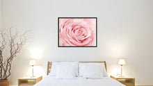 Load image into Gallery viewer, Pink Rose Flower Framed Canvas Print Home Décor Wall Art