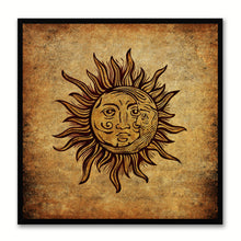 Load image into Gallery viewer, Moon Horoscope Canvas Print Black Custom Picture Frame Home Decor Wall Art Gift Ideas