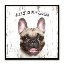 Load image into Gallery viewer, French Bulldog Dog Canvas Print Picture Frame Gift Home Decor Wall Art Decoration