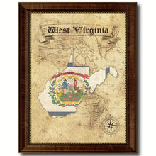 Load image into Gallery viewer, West Virginia State Vintage Map Home Decor Wall Art Office Decoration Gift Ideas