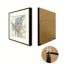 Load image into Gallery viewer, Asia Vintage Antique Map Wall Art Home Decor Gift Ideas Canvas Print Custom Picture Frame