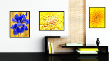Load image into Gallery viewer, Yellow Chrysanthemum Flower Framed Canvas Print Home Décor Wall Art