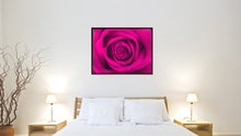 Load image into Gallery viewer, Pink Rose Flower Framed Canvas Print Home Décor Wall Art