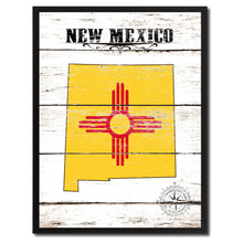 Load image into Gallery viewer, New Mexico State Flag Gifts Home Decor Wall Art Canvas Print Picture Frames