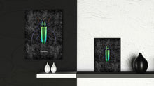 Load image into Gallery viewer, Capricorn Black Canvas Print, Picture Frames Home Decor Wall Art Gifts
