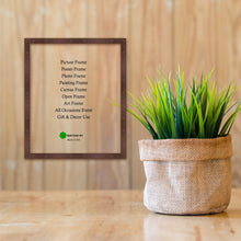 Load image into Gallery viewer, Dark Mahogany Wood Frame Signature Frames Perfect Modern Comtemporary Photo Art Gallery Poster Photograph Home Decor