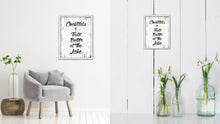 Load image into Gallery viewer, Cocktails Taste Better At The Lake Vintage Saying Gifts Home Decor Wall Art Canvas Print with Custom Picture Frame